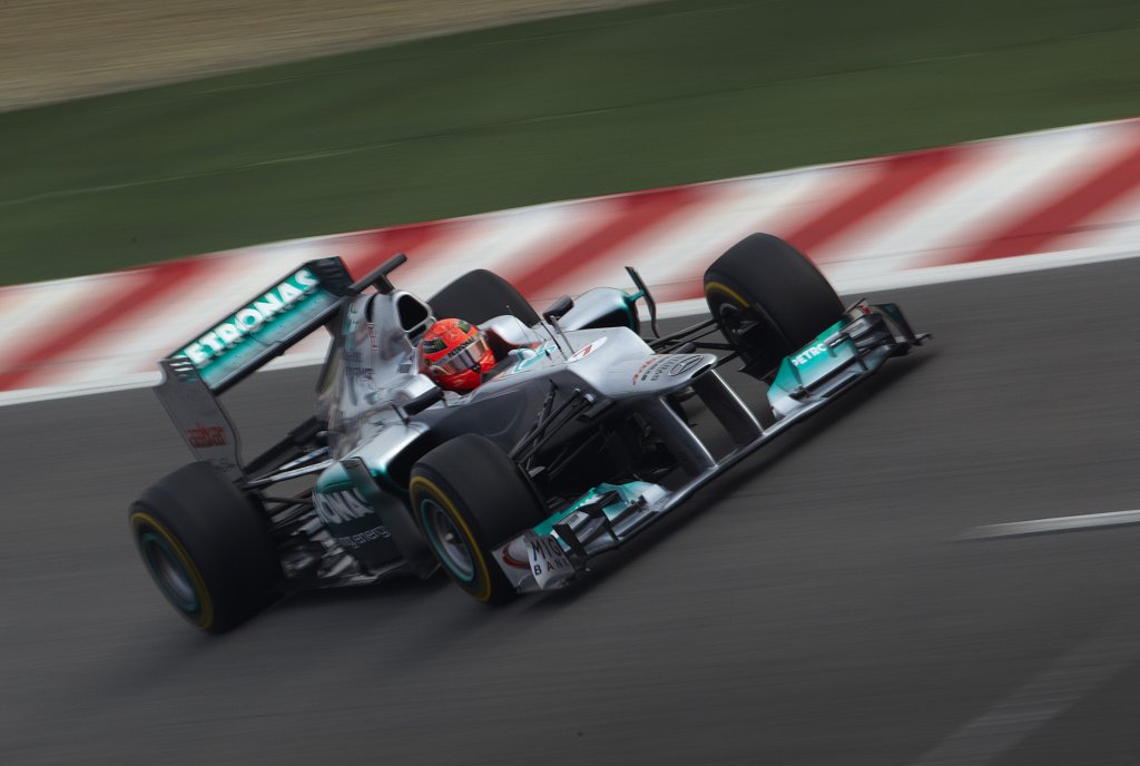 Schumacher under test i Barcelona
(Foto: Daimler Chrysler)